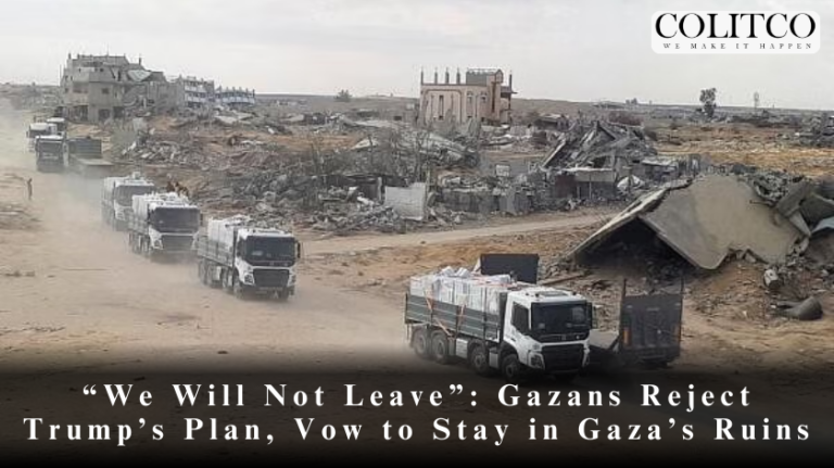 We Will Not Leave”: Gazans Reject Trump’s Plan, Vow to Stay in Gaza’s Ruins