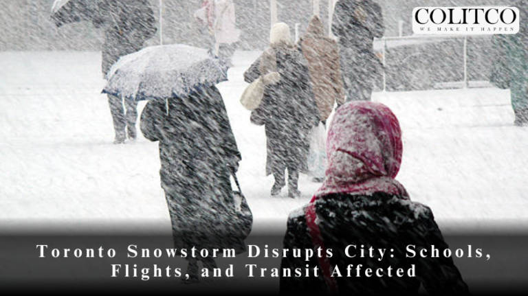 Toronto Snowstorm Disrupts City: Schools, Flights, and Transit Affected