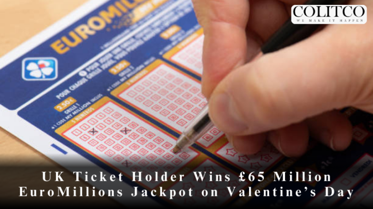 UK Ticket Holder Wins £65 Million EuroMillions Jackpot on Valentine’s Day