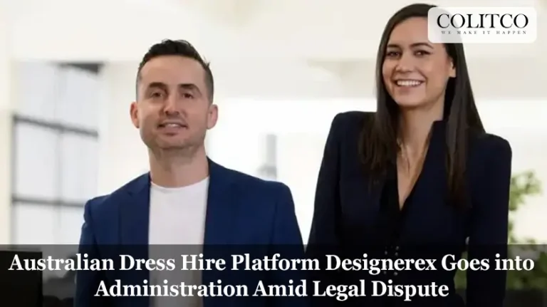 Australian fashion rental site Designerex collapses.