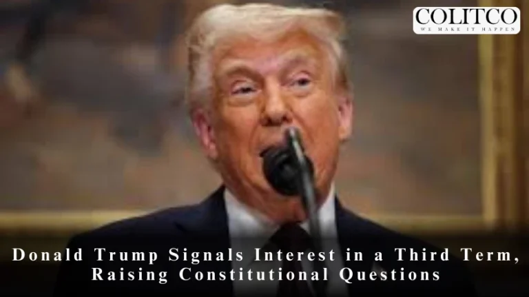 Donald Trump Signals Interest in a Third Term, Raising Constitutional Questions