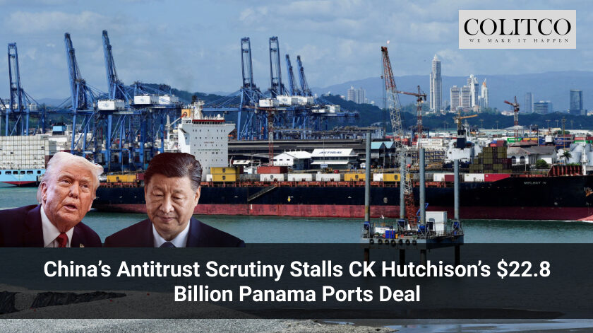 China’s Antitrust Scrutiny Stalls CK Hutchison’s $22.8 Billion Panama Ports Deal
