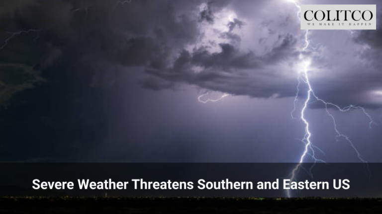 Severe Weather Threatens Southern and Eastern US