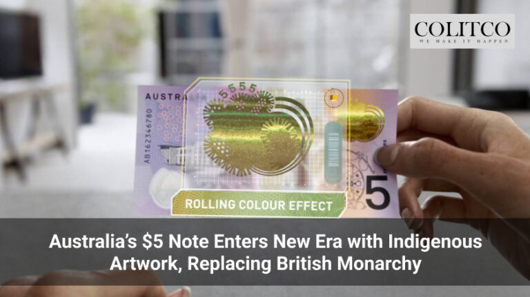 Australia’s $5 Note Enters New Era with Indigenous Artwork, Replacing British Monarchy