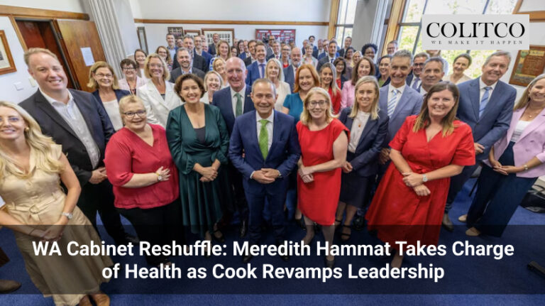 WA Cabinet Reshuffle: Meredith Hammat Takes Charge of Health as Cook Revamps Leadership