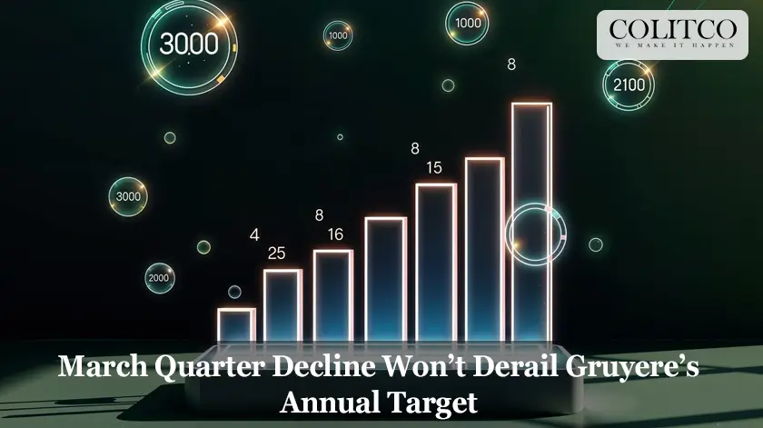 March Quarter Decline Won’t Derail Gruyere’s Annual Target