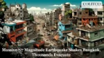 Massive 7.7 Magnitude Earthquake Shakes Bangkok, Thousands Evacuate