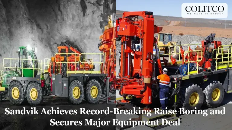 Team Colitco Uploaded to: Sandvik Achieves Record-Breaking Raise Boring and Secures Major Equipment Deal