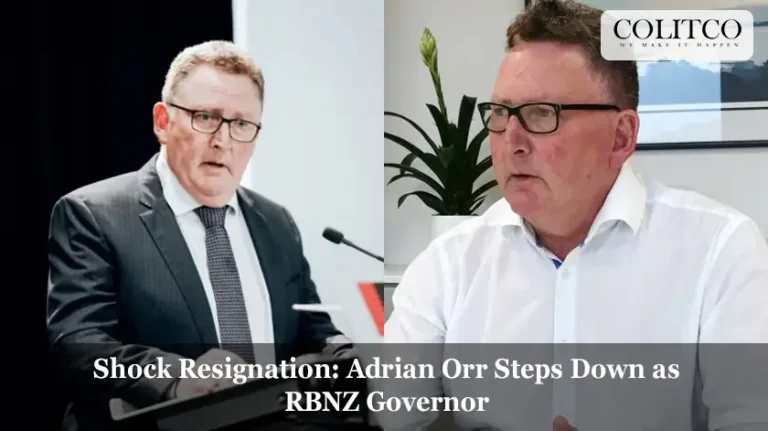 Shock Resignation: Adrian Orr Steps Down as RBNZ Governor