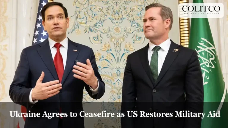Ukraine Agrees to Ceasefire as US Restores Military Aid