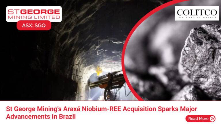 St George Mining’s Araxá Niobium-REE Acquisition Sparks Major Advancements in Brazil