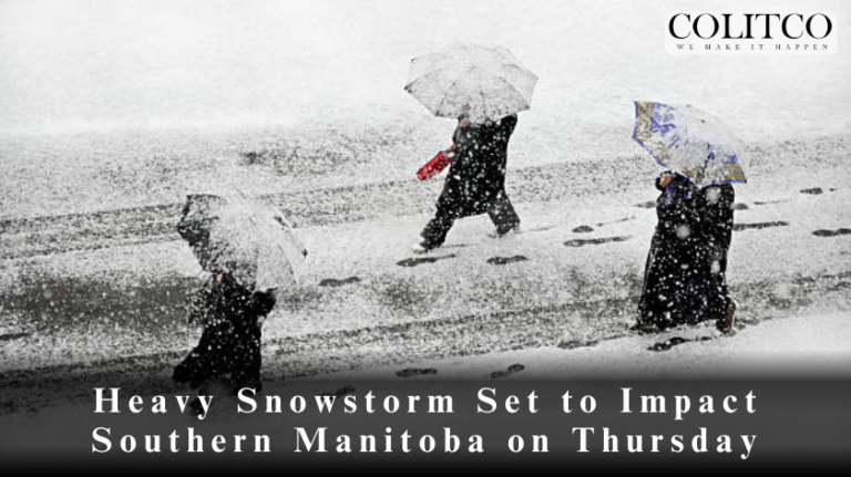 Heavy SnowstormSet to Impact SouthernManitoba on Thrusday