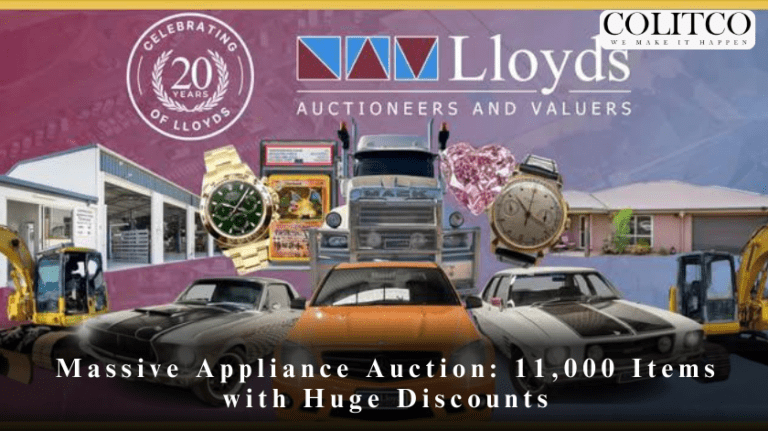 Massive Appliance Auction: 11,000 Items with Huge Discounts