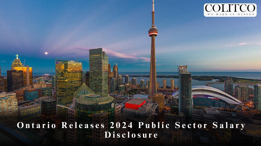Ontario Releases 2024 Public Sector Salary Disclosure