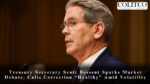 Treasury Secretary Scott Bessent Sparks Market Debate, Calls Correction “Healthy” Amid Volatility