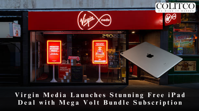 Virgin Media Launches Stunning Free iPad Deal with Mega Volt Bundle Subscription