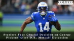 Steelers Face Crucial Decision on George Pickens After D.K. Metcalf Extension