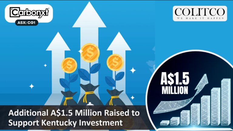 Carbonxt Completes Share Purchase Plan to Fund Kentucky Expansion