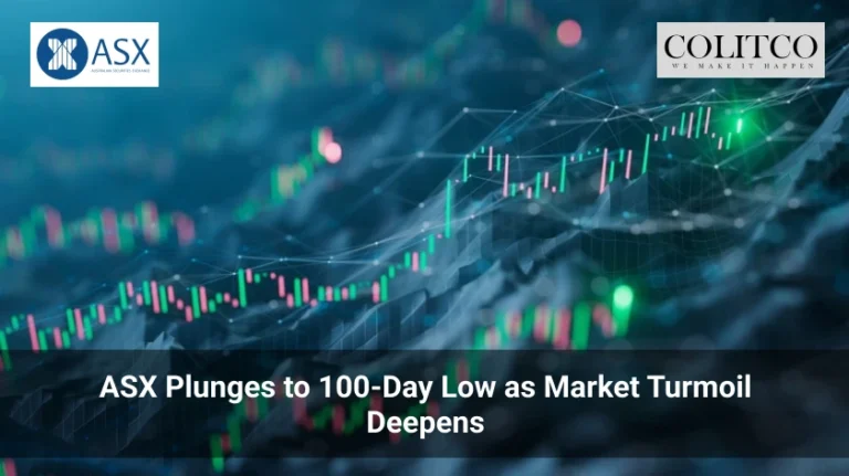 ASX Plunges to 100-Day Low as Market Turmoil Deepens