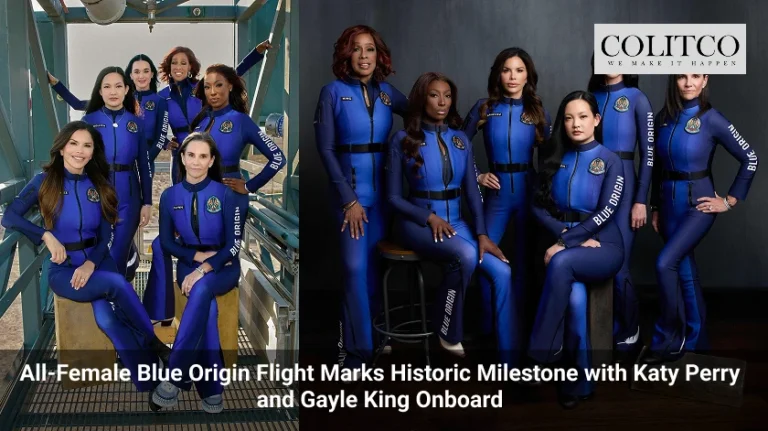 All-Female Blue Origin Flight Marks Historic Milestone with Katy Perry and Gayle King Onboard