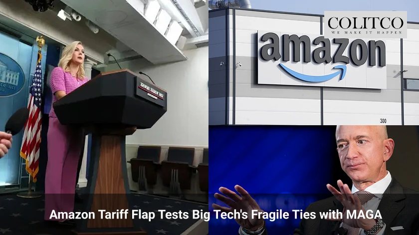 Amazon Tariff Flap Tests Big Techs Fragile Ties with MAGA