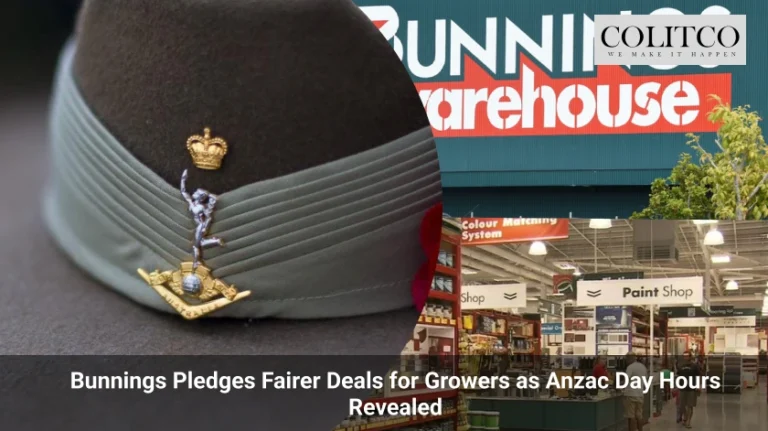 Bunnings Pledges Fairer Deals for Growers as Anzac Day Hours Revealed