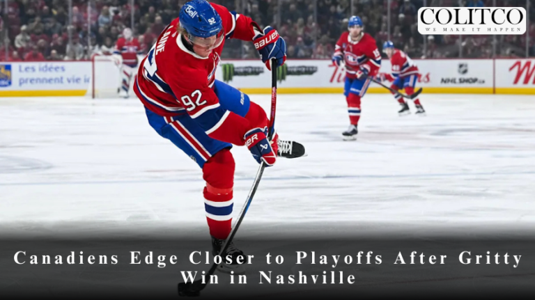 Canadiens Edge Closer to Playoffs After Gritty Win in Nashville