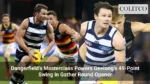 Dangerfield’s Masterclass Powers Geelong’s 49-Point Swing in Gather Round Opener