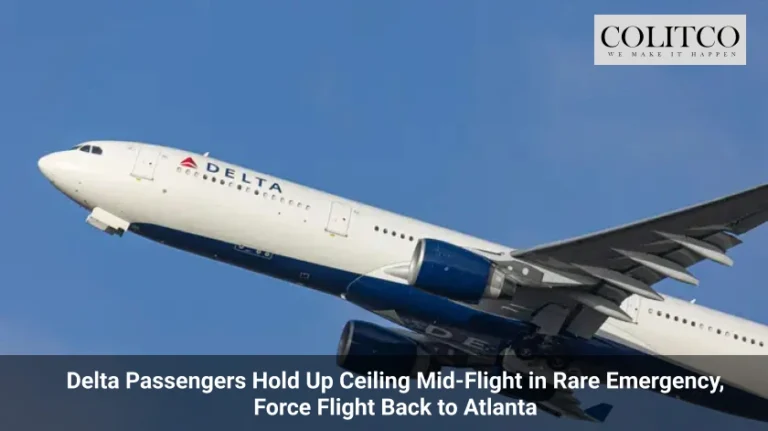 Delta Passengers Hold Up Ceiling Mid-Flight in Rare Emergency, Force Flight Back to Atlanta