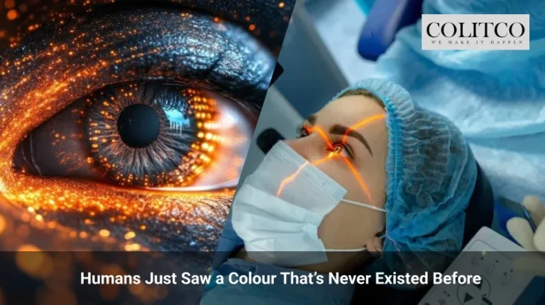 Humans Just Saw a Colour That’s Never Existed Before