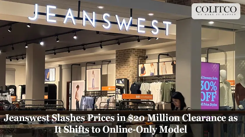 Jeanswest Slashes Prices in $20 Million Clearance as It Shifts to Online-Only Model
