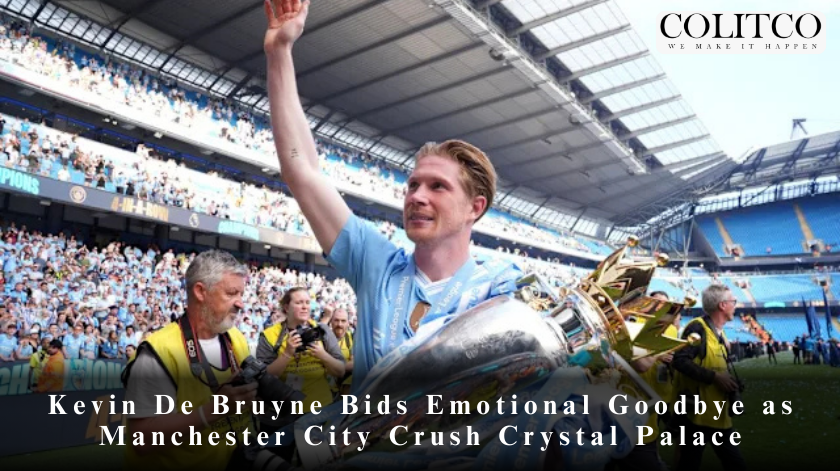 Kevin De Bruyne Bids Emotional Goodbye as Manchester City Crush Crystal Palace