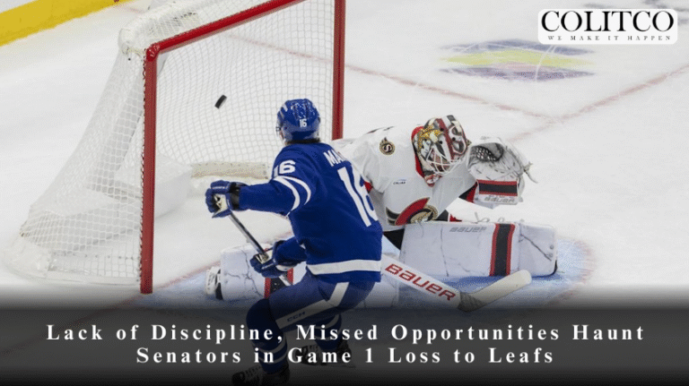 Lack of Discipline, Missed Opportunities Haunt Senators in Game 1 Loss to Leafs