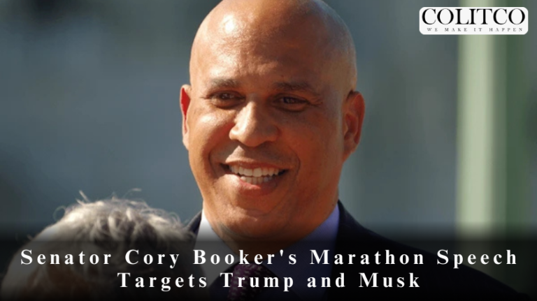 Senator Cory Booker's Marathon Speech Targets Trump and Musk
