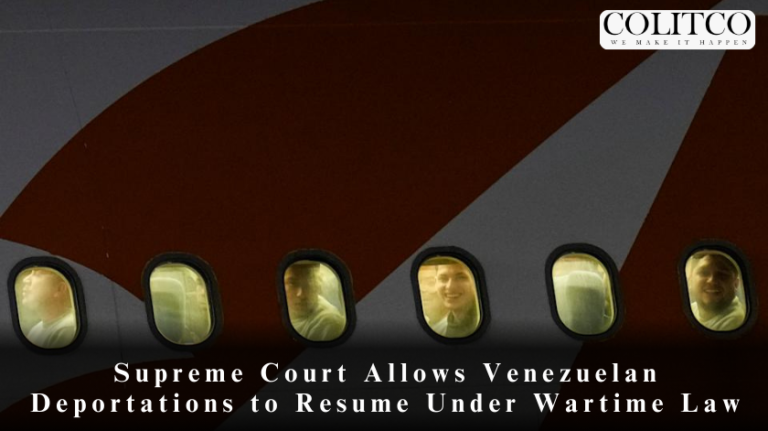 Supreme Court Allows Venezuelan Deportations to Resume Under Wartime Law