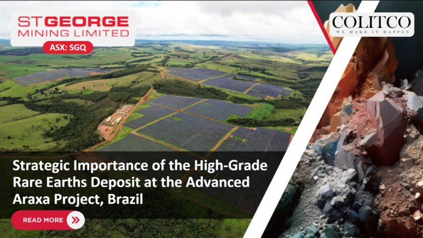 Strategic Importamnce ofthe High Grade Rare earths Deposit atthe AdvancedAraxa Project