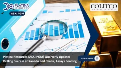 Platina Resources(ASX:PGM) Quartely Update Drilling Success at Xanadu and Challa, Assaya Pending