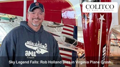 Rob Holland Killed During Landing at Langley Air Base