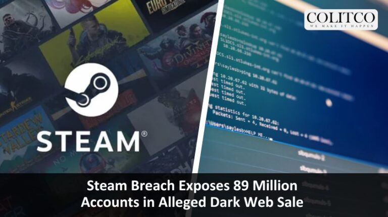 Steam Breach Exposes 89 Million Accounts in Alleged Dark Web Sale