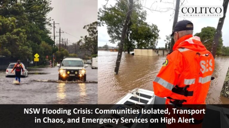 NSW Flooding Crisis: Communities Isolated, Transport in Chaos, and Emergency Services on High Alert