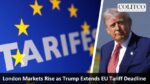 London Stocks Gain as Trump Delays EU Tariffs
