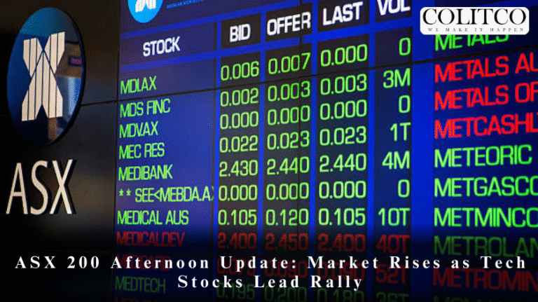 ASX 200 Afternoon Update: Market Rises as Tech Stocks Lead Rally