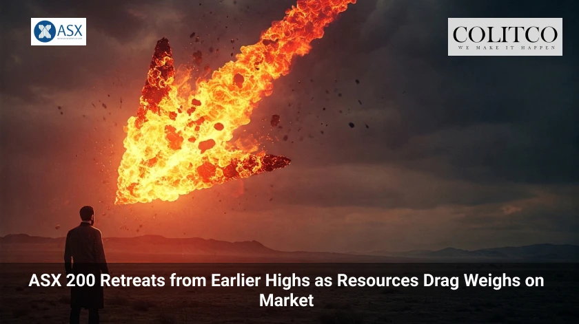 ASX 200 Retreats from Earlier Highs as Resources Drag Weighs on Market