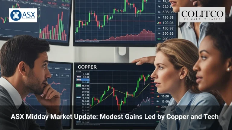 ASX Midday Market Update_ Modest Gains Led by Copper and Tech