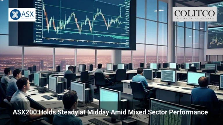ASX 200 Holds Steady at Midday Amid Mixed Sector Performance