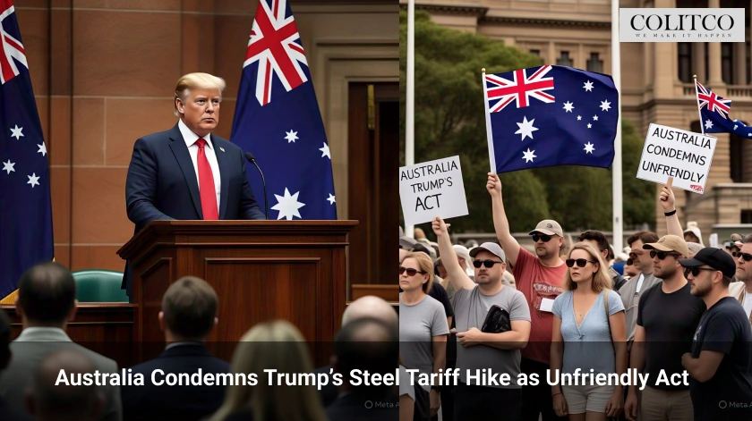 Australia Condemns Trump’s Steel Tariff Hike as Unfriendly Act