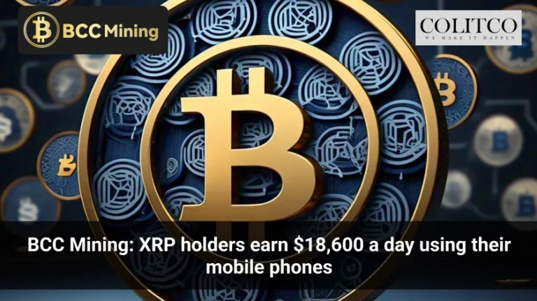 BCC Mining: XRP holders earn $18,600 a day using their mobile phones