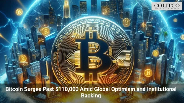 Bitcoin Surges Past 110,000 Amid Global Optimism and Institutional Backing
