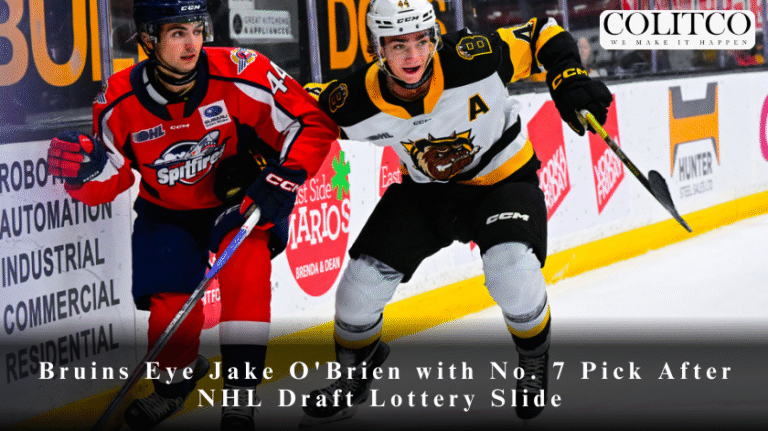 Bruins Eye Jake O'Brien with No. 7 Pick After NHL Draft Lottery Slide