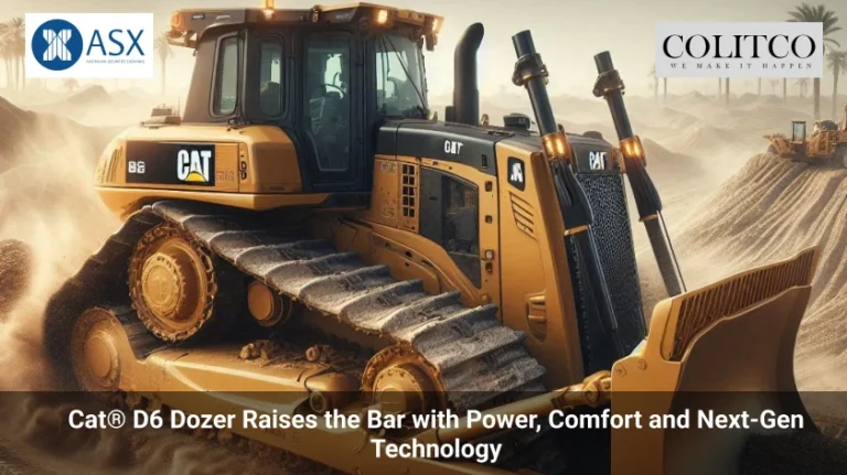 Cat® D6 Dozer Raises the Bar with Power, Comfort and Next-Gen Technology